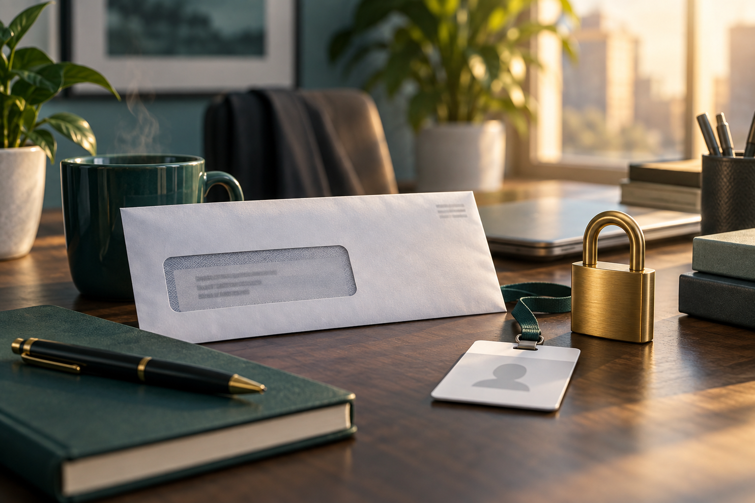 Someone Is Working Under Your SSN — editorial illustration