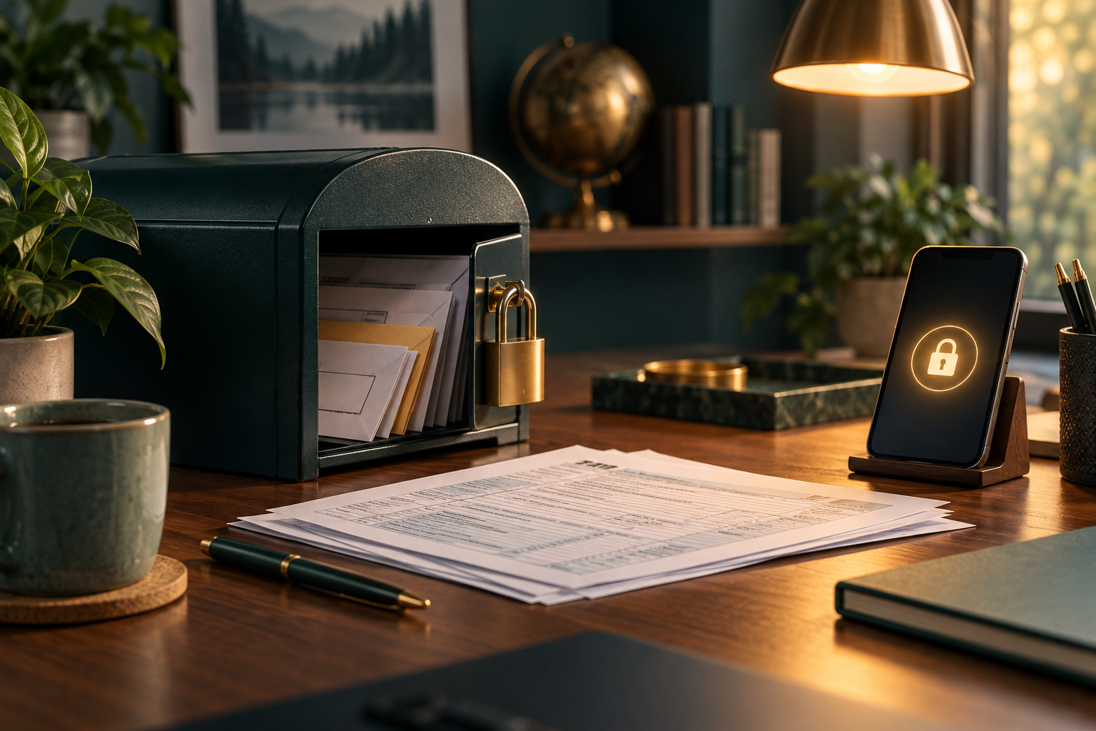 Protecting Your Tax Refund Every Filing Season — editorial illustration